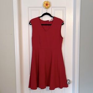 Stunning RICKI’S Sleeveless Red Flowing Soft Dress!